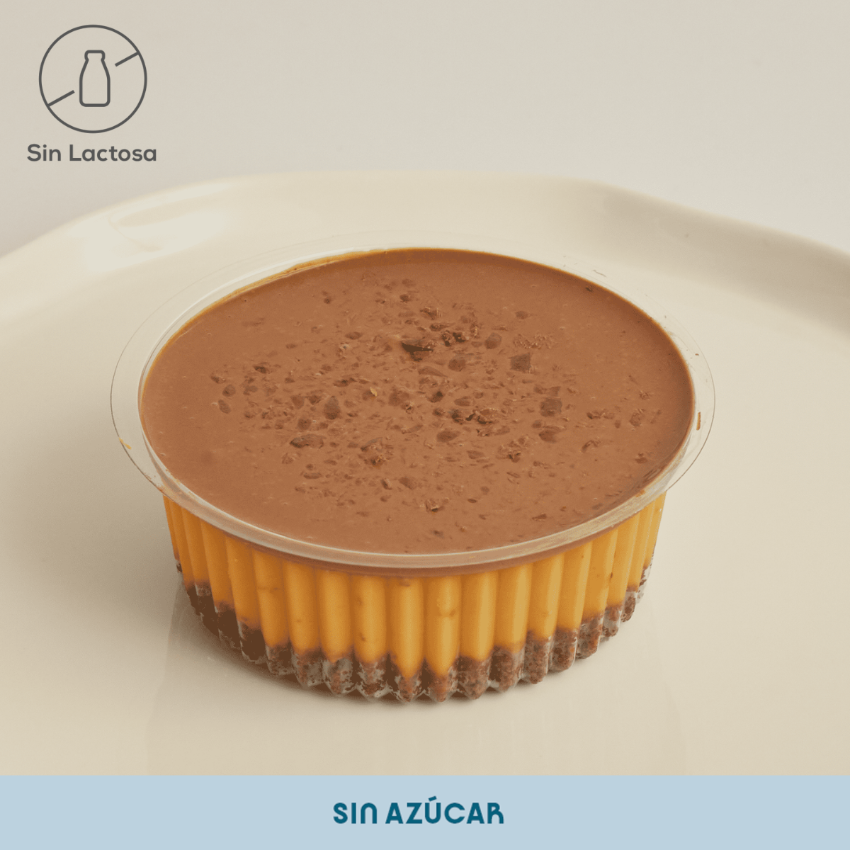 MINI CHEESECAKE DE LÚCUMA SIN LACTOSA - COCOMEL HEALTHY BAKERY