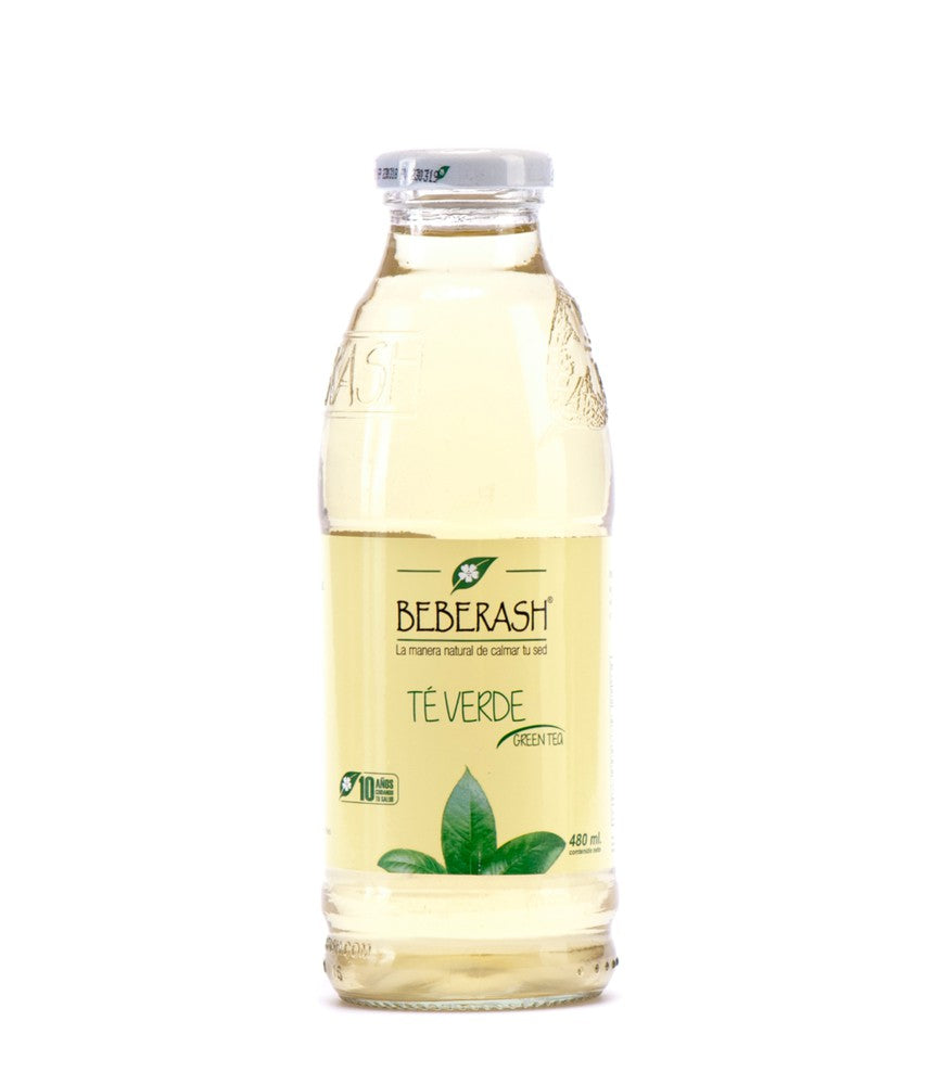 BEBIDA DE TE VERDE BEBERASH 480 ML