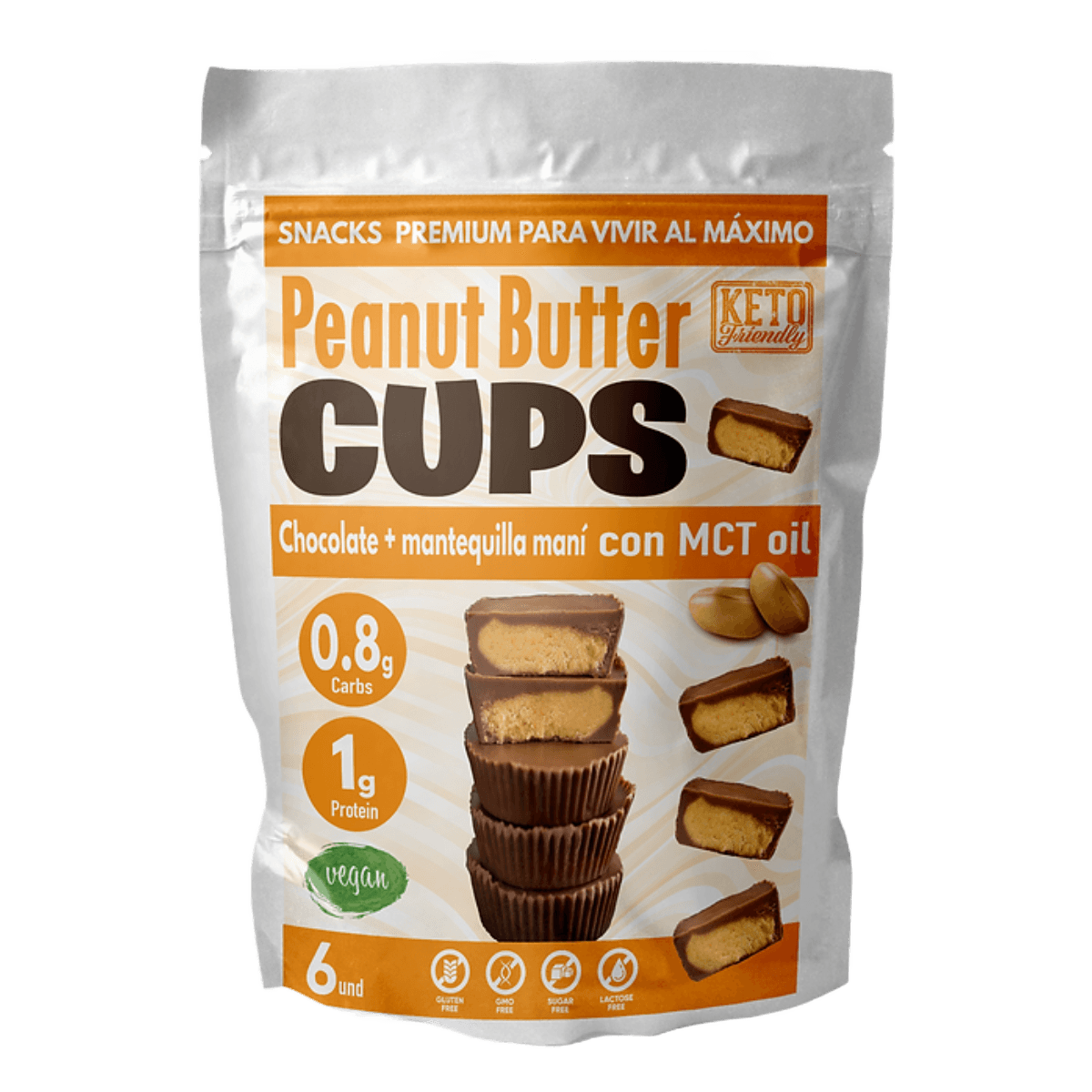 KETO PB CUPS 6 UNDS - VIVIR