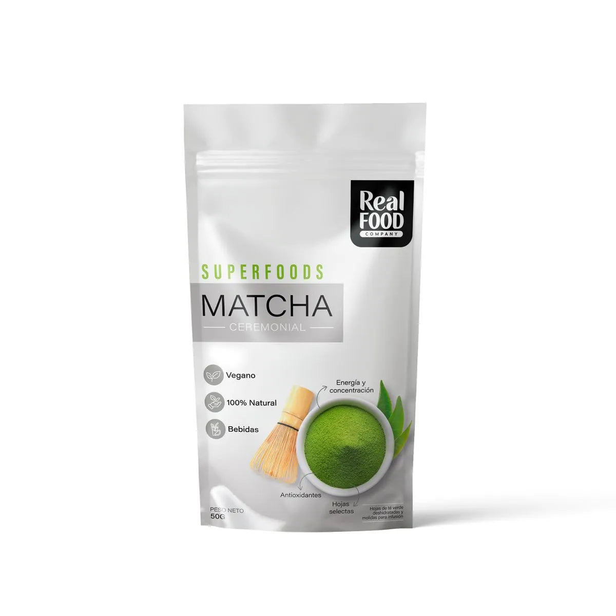 MATCHA CEREMOCIAL 50GR REAL FOOD