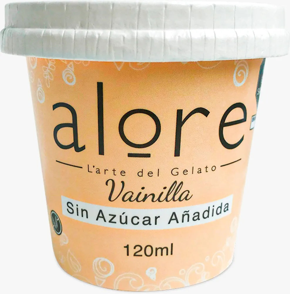 HELADO VAINILLA ALORE 120 ML SIN AZUCAR