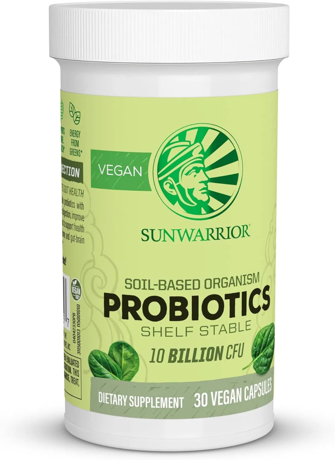 Probioticos 10 Billones X 30 Capsulas Veganas Sunwarrior