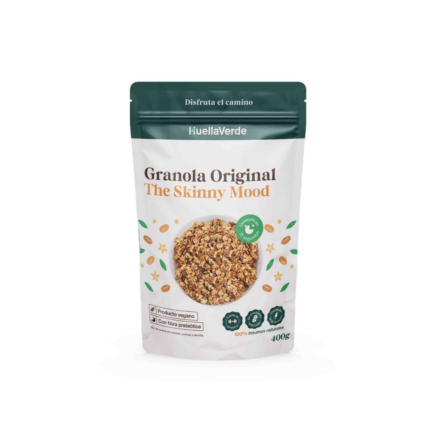 GRANOLA ORIGINAL THE SKINNY MOOD - HUELLA VERDE 400GR