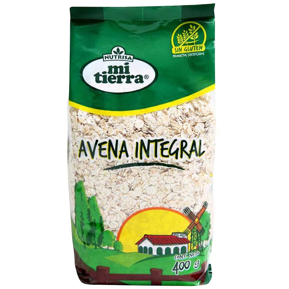 AVENA INTEGRAL SIN GLUTEN 400G MI TIERRA