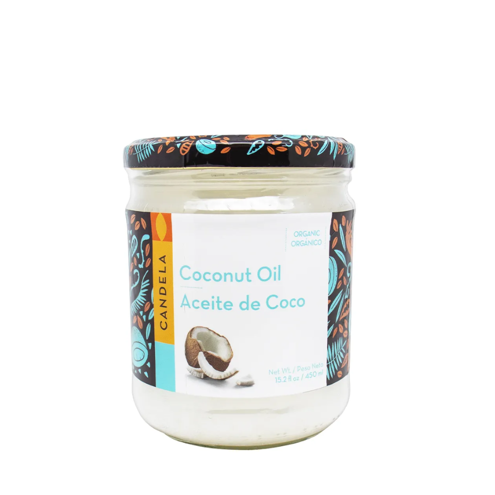 ACEITE DE COCO 100% ORGANICO 450 ML - CANDELA