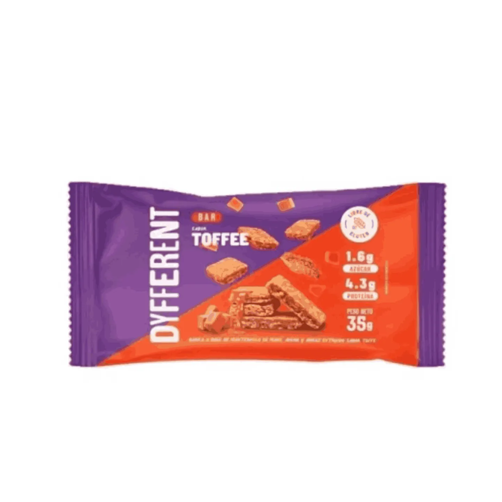 BARRA DE MANI SABOR TOFFE 35 GR - DYFFERENT