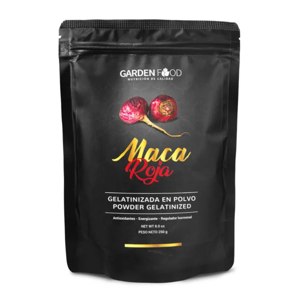 MACA ROJA 250GR GARDEN FOOD