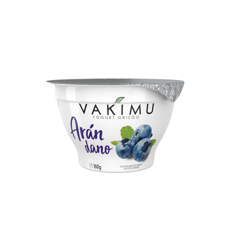 YOGURT GRIEGO ARANDANO 160 GR - VAKIMU