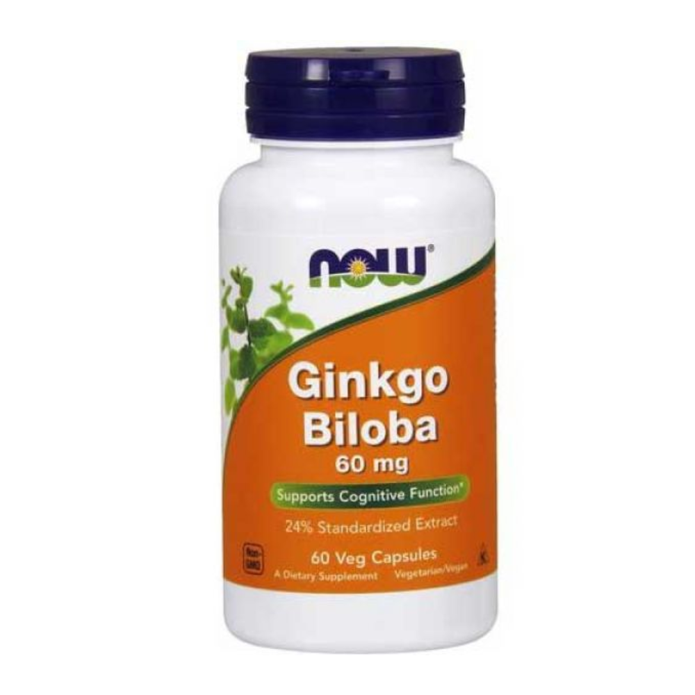 GINKGO BILOBA 60 MG - NOW