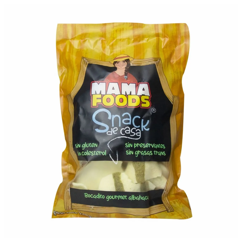 BOCADITO GOURMET ALBAHACA 120 GR - MAMA FOODS