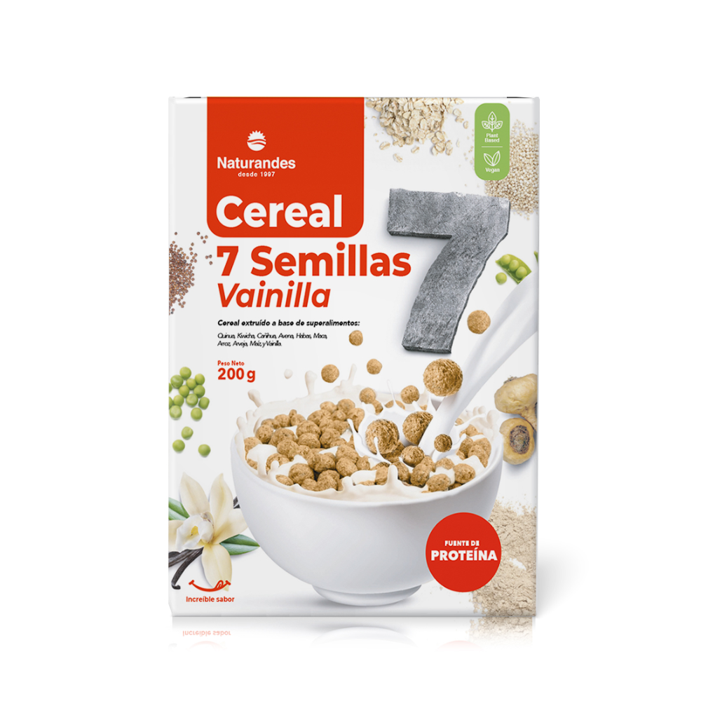 CEREAL 7 SEMILLAS DE VAINILLA 200 GR - NATURANDES