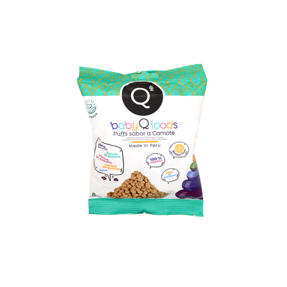 BABY QFOODS PUFF SABOR CAMOTE - QFOODS