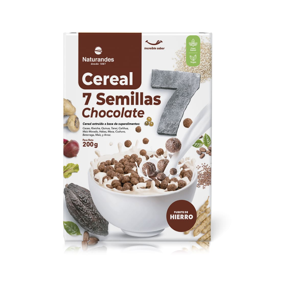 CEREAL 7 SEMILLAS DE CHOCOLATE