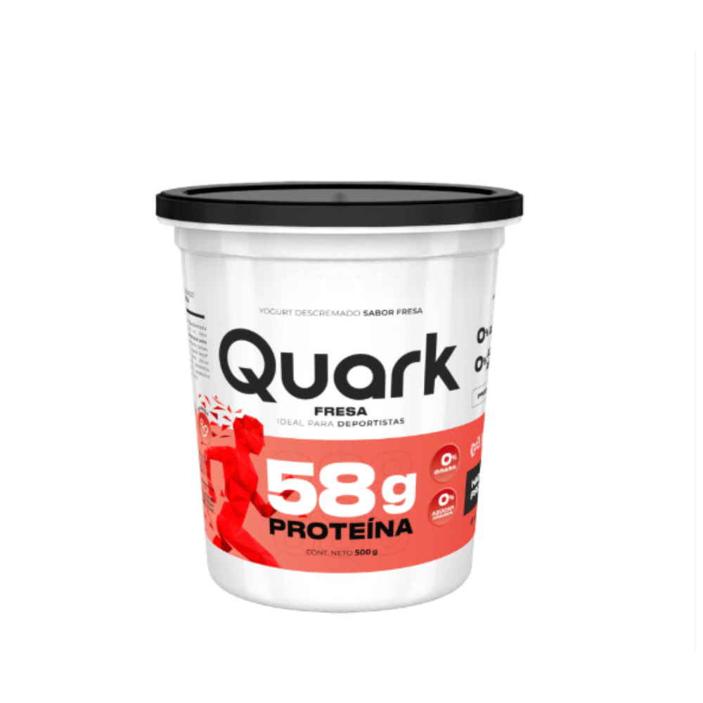 YOGURT DESCREMADO QUARK FRESA 500GR VAKIMU