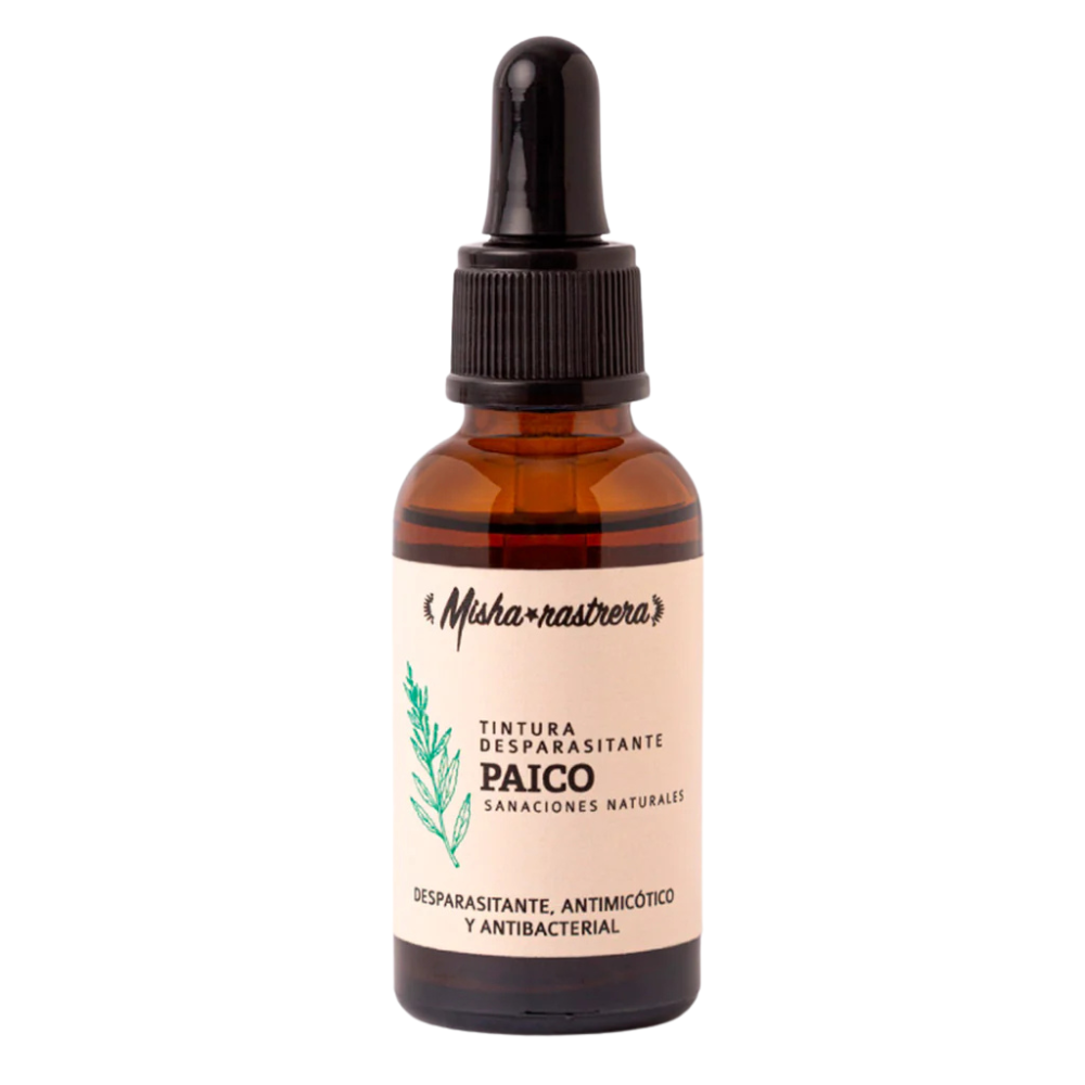 TINTURA DESPARASITANTE DE PAICO 30ml - MISHA RASTRERA