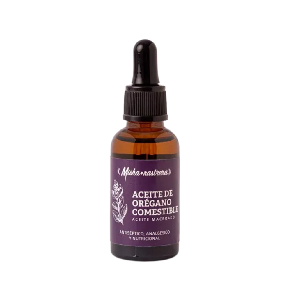 ACEITE COMESTIBLE DE OREGANO 30ML - MISHA RASTRERA