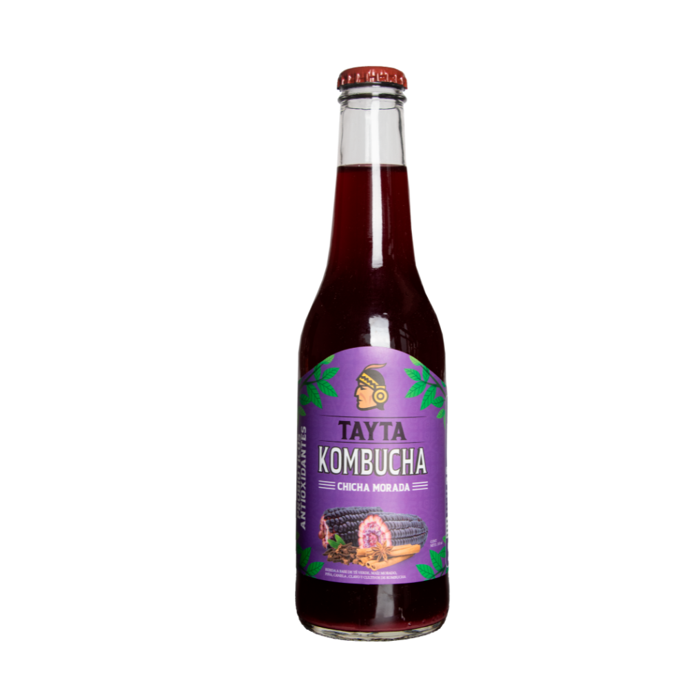 KOMBUCHA DE CHICHA MORADA 355 ML - TAYTA