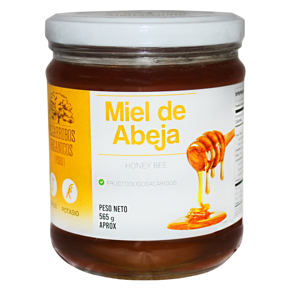 MIEL DE ABEJA 565GR ALGARROBOS ORGANICOS