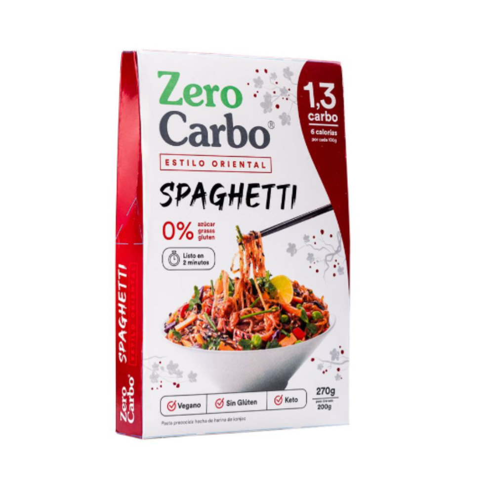 SPAGHETTI ESTILO ORIENTAL 270GR - ZERO CARBO