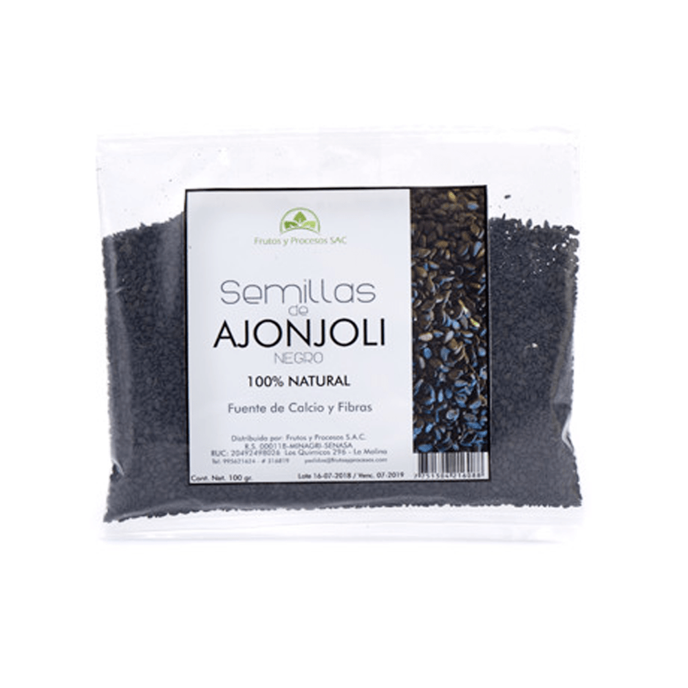 SEMILLA DE AJONJOLI - FRUTOS Y PROCESOS