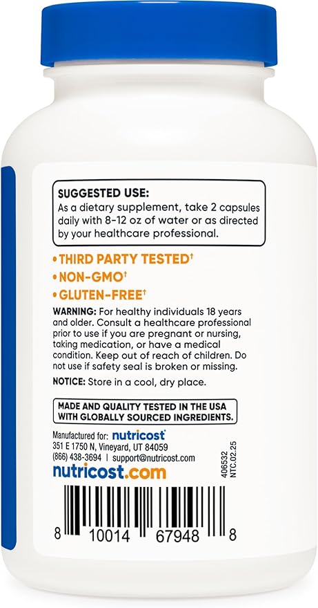RESVERATROL 700MG NUTRICOST