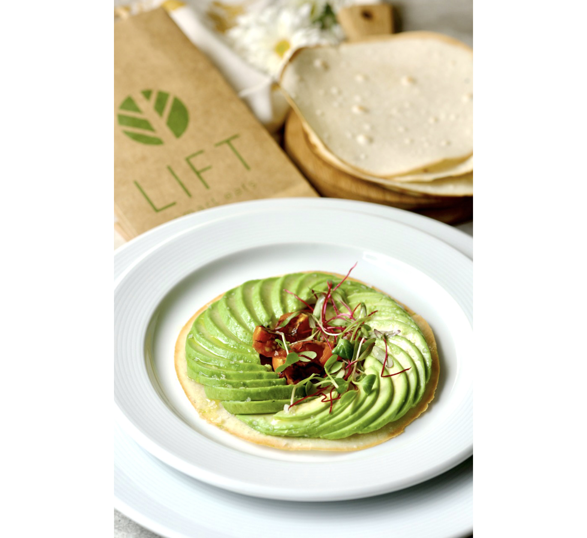 PIADINAS MASA PRECOCIDA BASE DE ALMENDRAS - LIFT