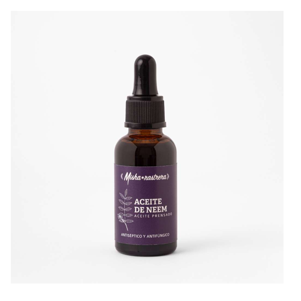 ACEITE DE NEEM 30 ML MISHA RASTRERA