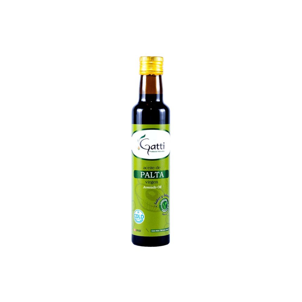 ACEITE DE PALTA VIRGEN - GATTI 250 ml