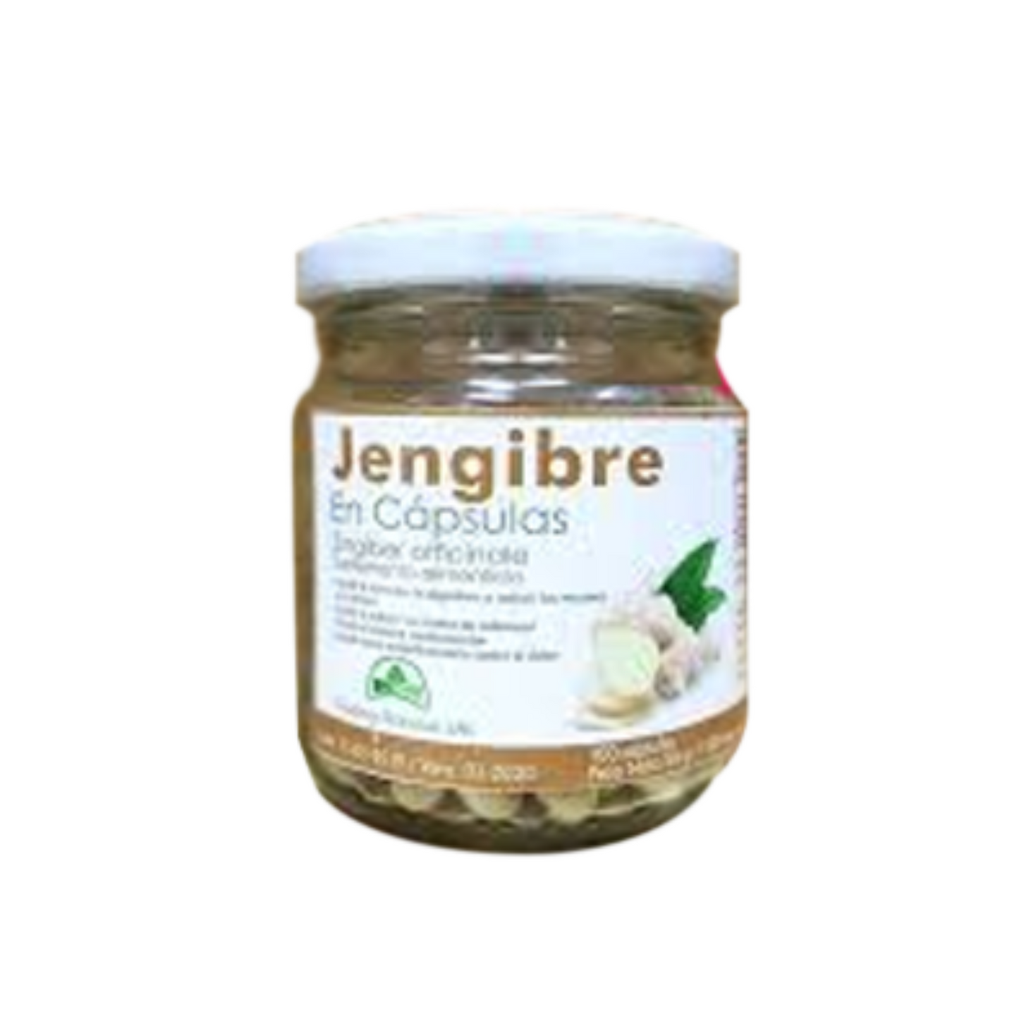 CAPSULAS DE JENGIBRE - FRUTOS Y PROCESOS 100CAPS