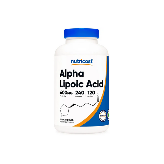 ACIDO ALPHA LIPOICO 600MG 240TABS NUTRICOST