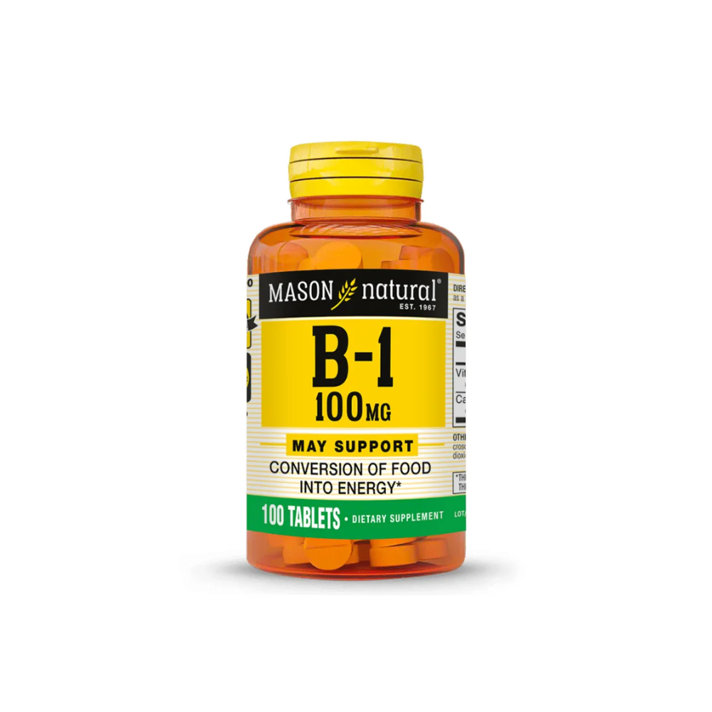 B1 100 MG (100 TAB) - MASON NATURALS
