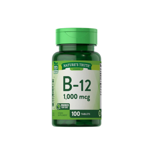 B12 1000 MCG 100 TABS NATURES TRUTH
