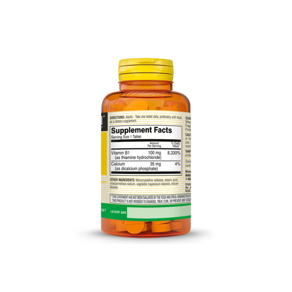 B1 100 MG (100 TAB) - MASON NATURALS