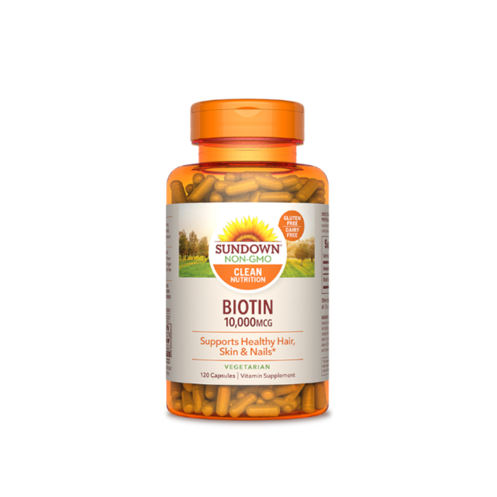 Sundown - Biotin 10,000 MCG por 120 Caps