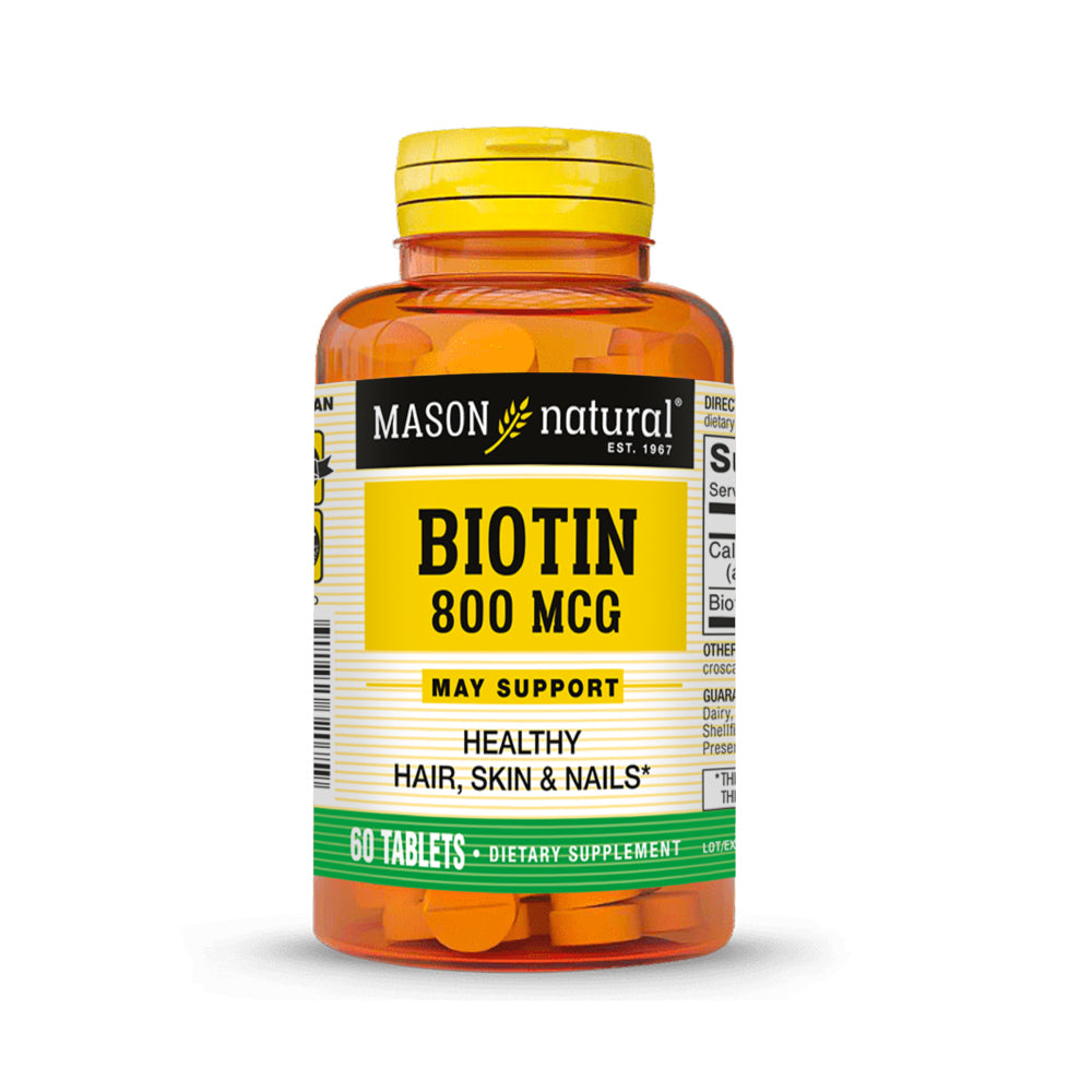 BIOTINA DE 800 MCG - MASON NATURAL