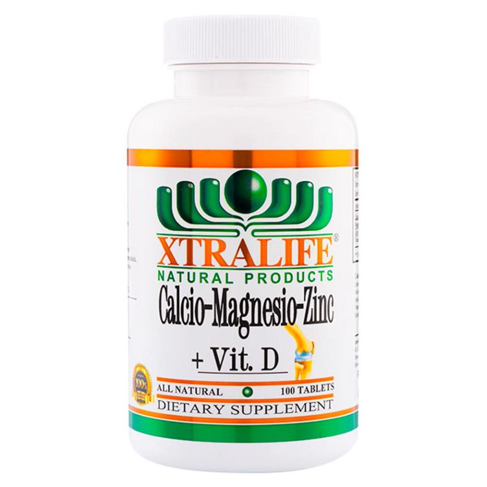 CALCIO-MAGNESIO-ZINC+VIT D 100 TABLETAS XTRALIFE