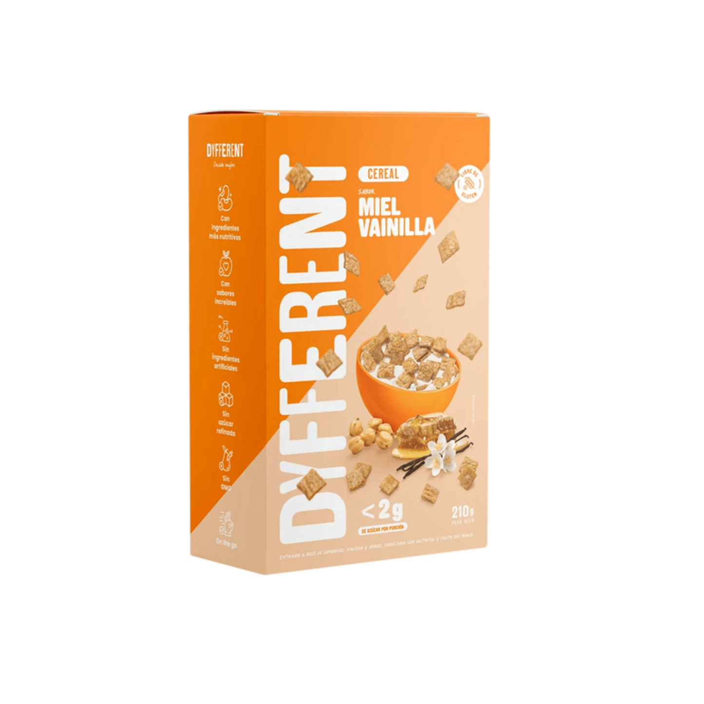 CEREAL GARBANZO MIEL VAINILLA - DYFFERENT 210G