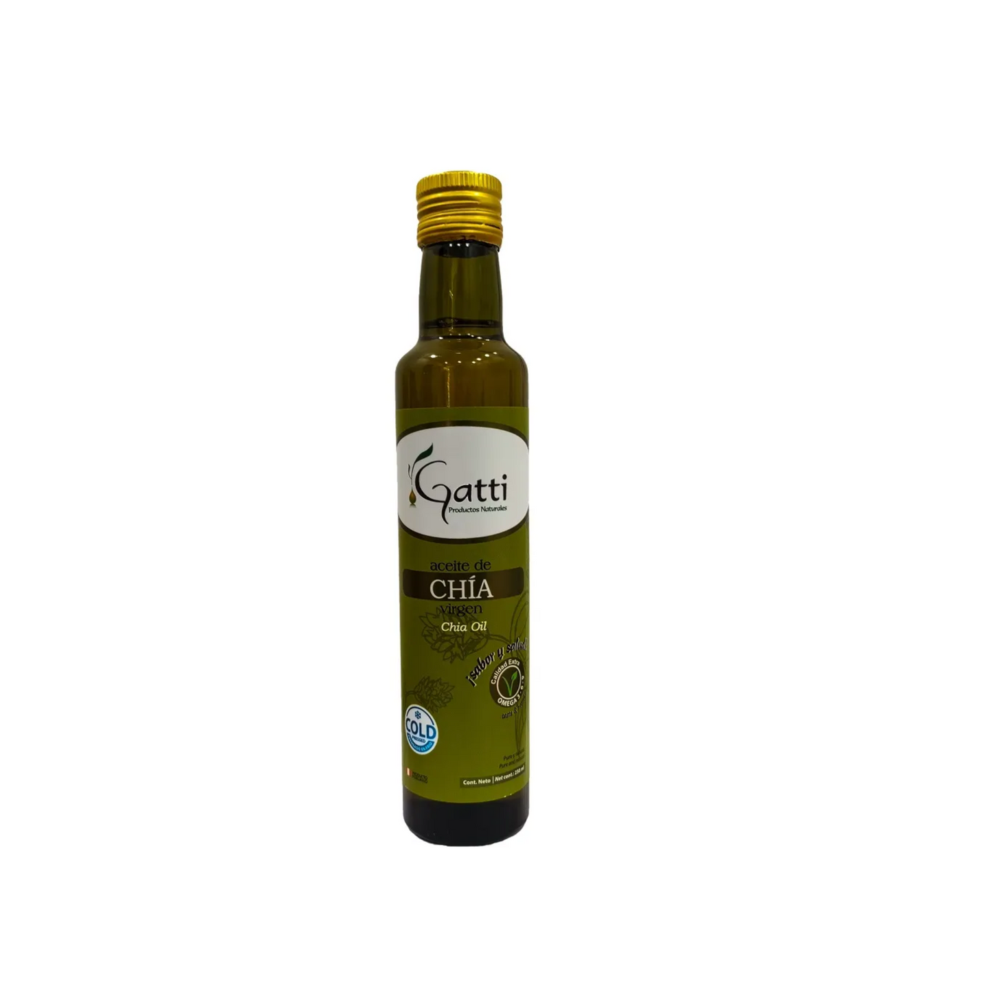ACEITE DE CHIA VIRGEN - GATTI 250 ml