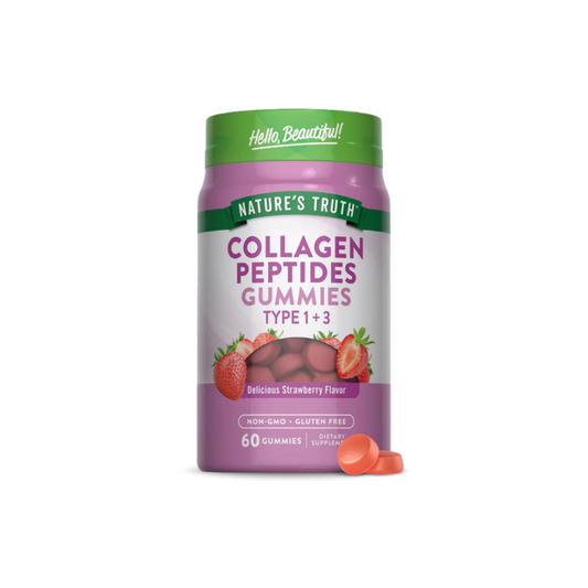 COLLAGEN PEPTIDES GUMMIES TYPE 1+3 - NATURES TRUTH