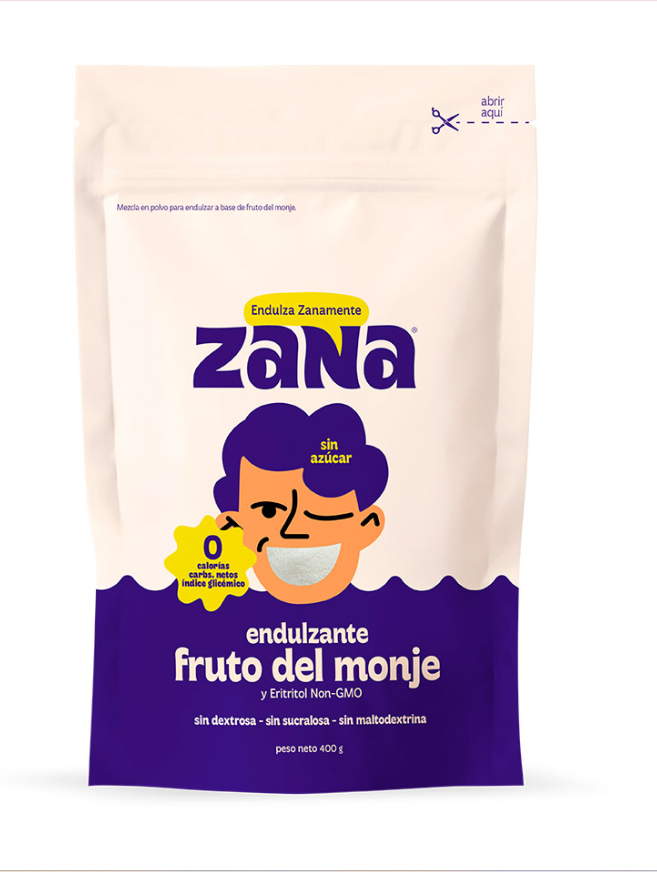 ENDULZANTE FRUTO DEL MONJE 400GR - ZANA