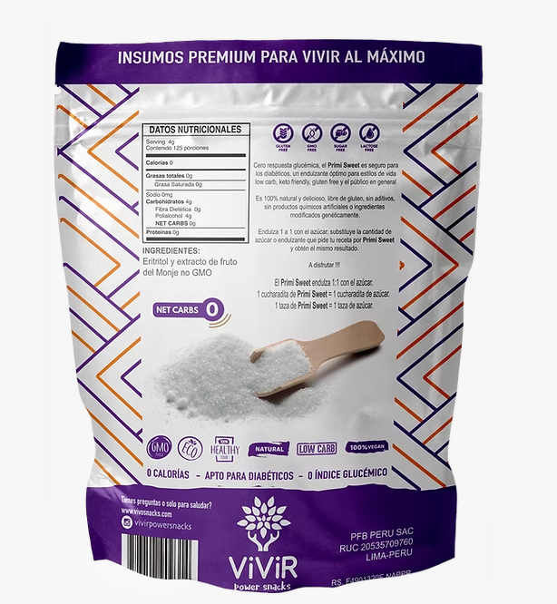 PRIMI SWEET 500 GR - VIVIR