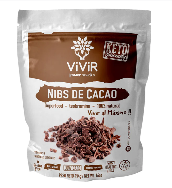 NIBS DE CACAO 454 GR - VIVIR