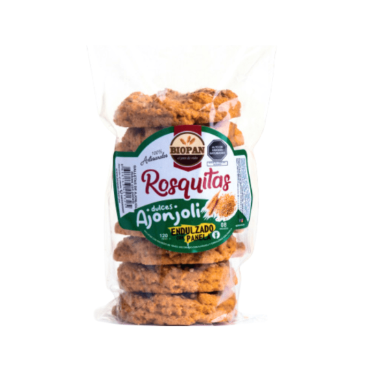 ROSQUITAS ARTESANALES DULCES 100 GR - BIOPAN