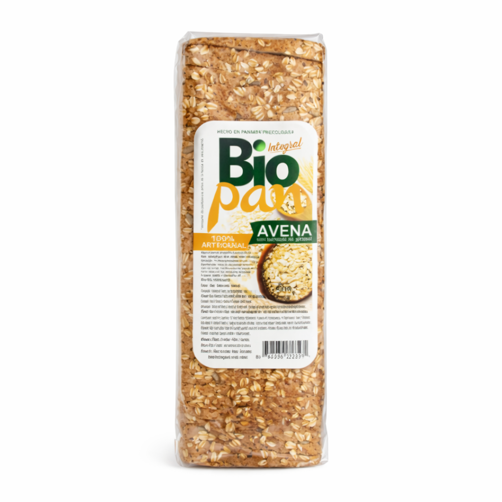 PAN DE MOLDE DE AVENA - BIOPAN 580G