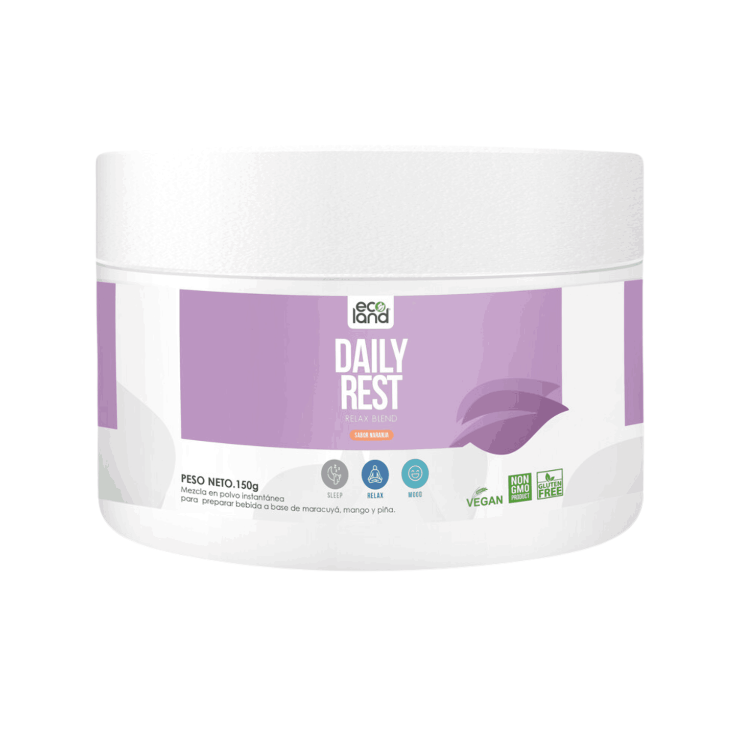 DAILY REST SABOR NARANJA - ECOLAND 150G