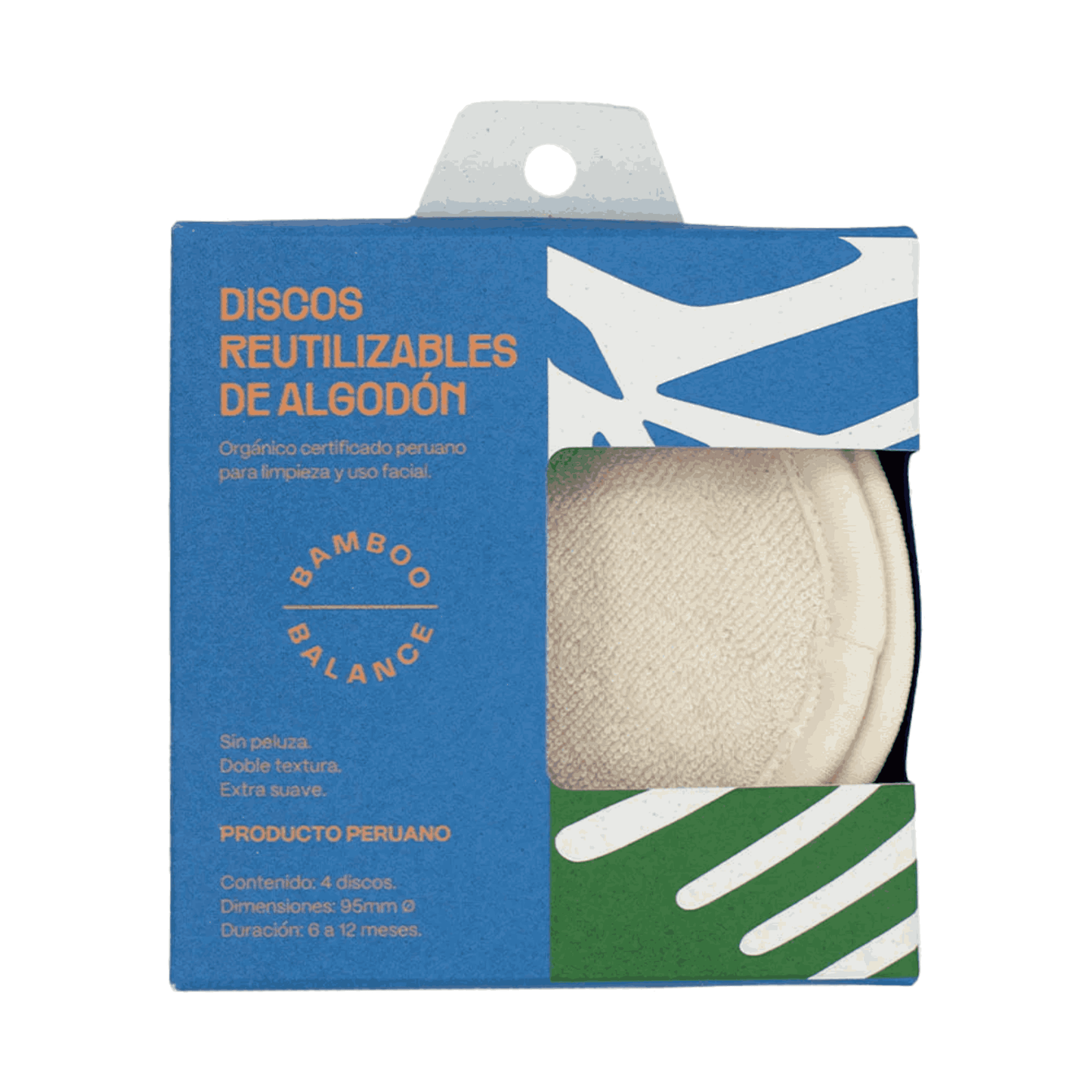 DISCOS DE ALGODON ORGANICO BAMBOO BALANCE
