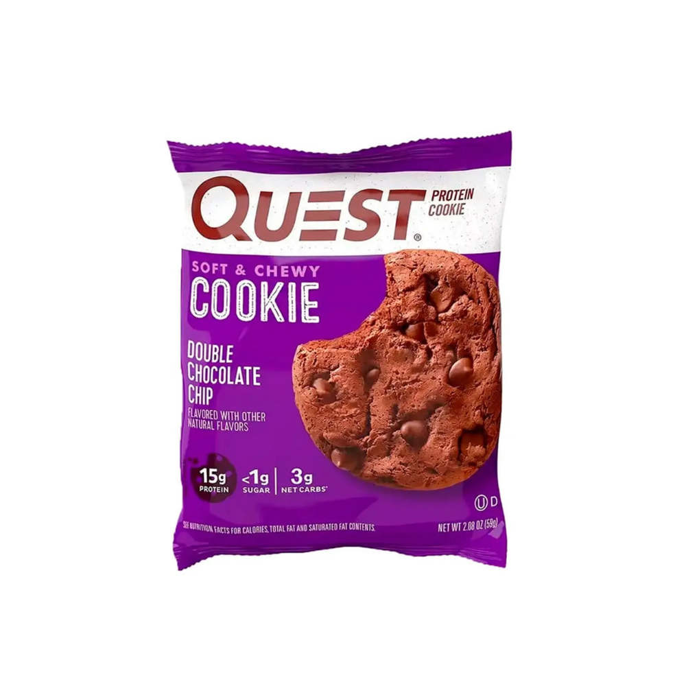 QUEST PROTEIN COOKIE DOUBLE CHOCOLATE CHIP