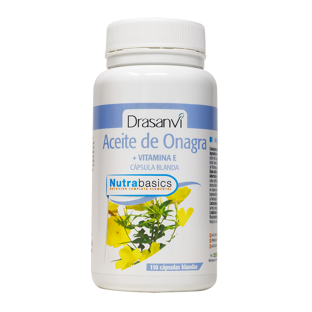 ACEITE DE ONAGRA + VITAMINA E 110 CÁPSULAS