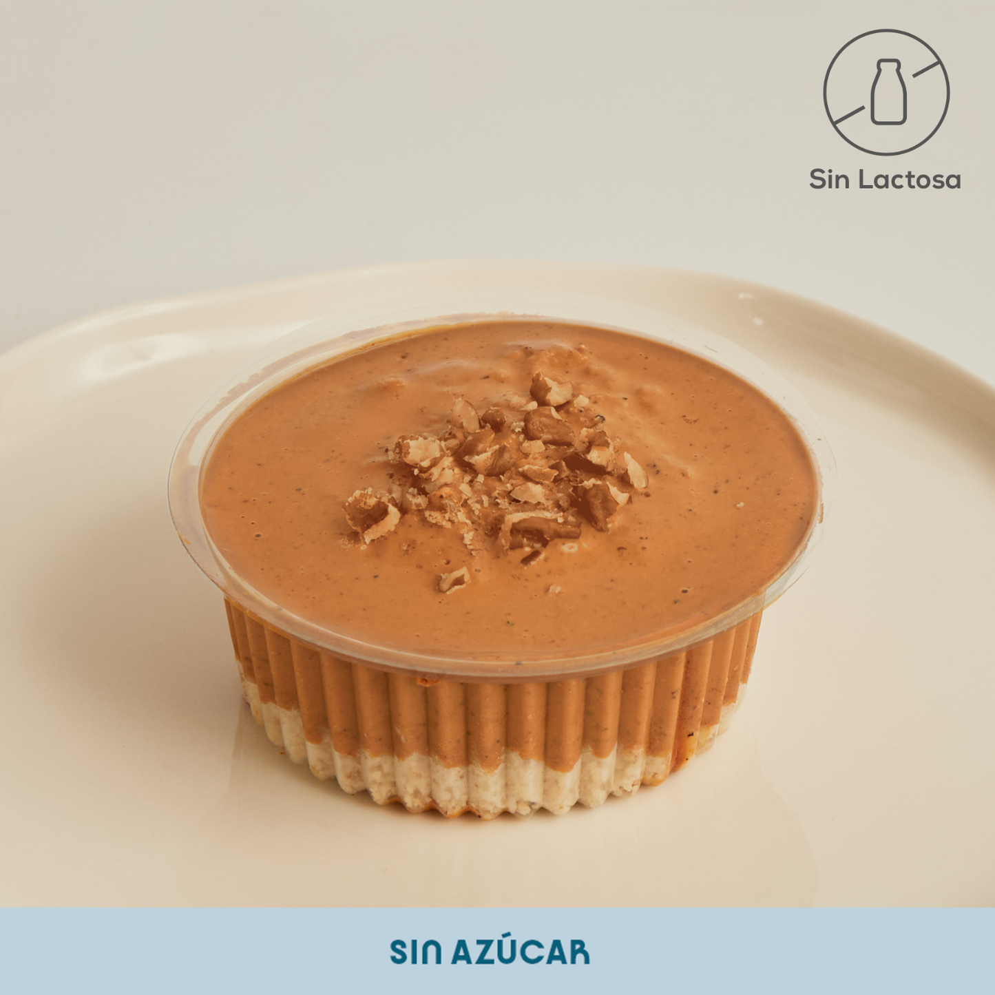 TORTA DE PECANAS FIT SIN LACTOSA - COCOMEL HEALTHY BAKERY