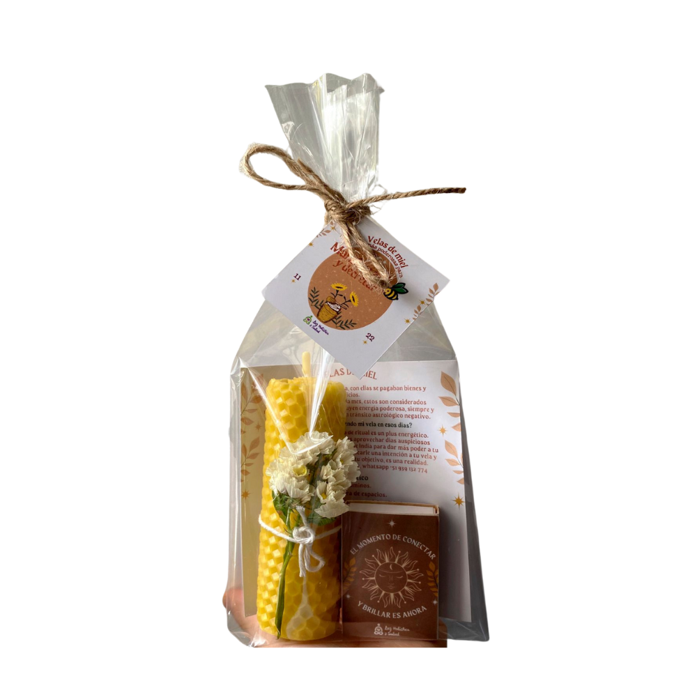 VELA DE MIEL 1 UND - LUZ HOLISTICA Y SALUD